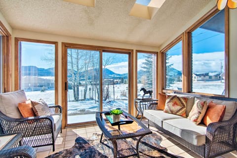 Estes Park Vacation Rental | 3BR | 2.5BA | Steps Required | 1,800 Sq Ft
