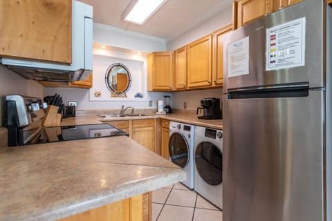 Fully stocked kitchen
