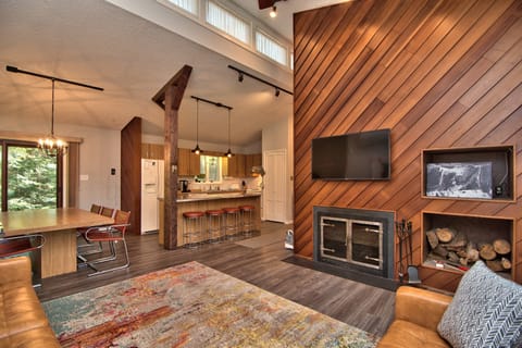 Open floorplan on the main living floor