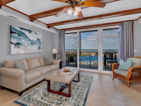 The Vue 238 Open Living area with Attached Balcony