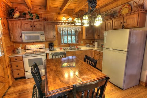 Kitchen and dining area