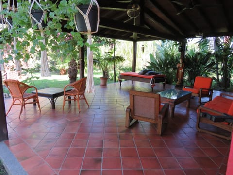 main patio