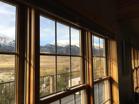 View from living area