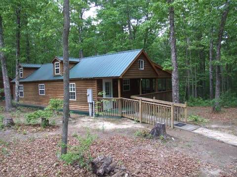 Ramped Entrance to Summer Shade Cabin
