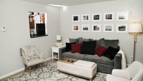 Comfortable sofa bed with memory foam mattress!