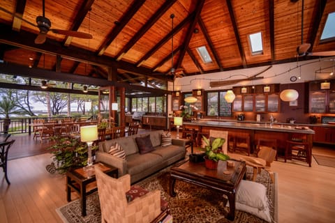 Great room and kitchen