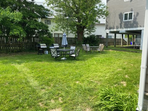 Shared back yard
