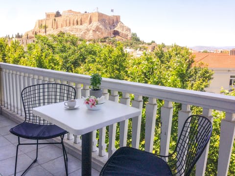 Balcony Acropolis view