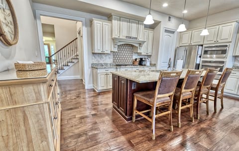 Dining Room and Kitchen - 10 ft ceilings