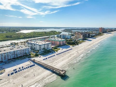 Aerial view of Indian Rocks Beach
