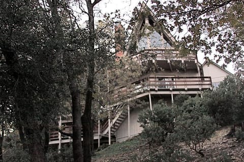 View of the backside of the home