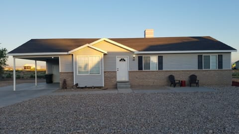 Front of home at Sunrise