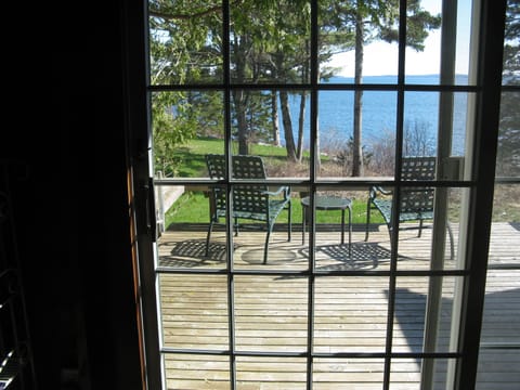 View from dining room