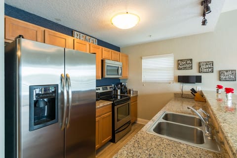 Fully equipped kitchen with everything you could possibly need