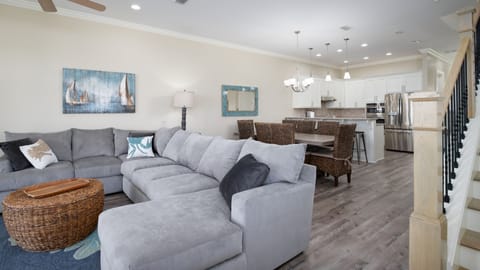 Living Room - The large, open floor plan makes this the perfect home for entertaining guests.