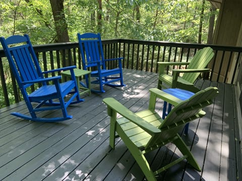 Deck off living room