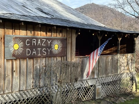 Charming rustic porch with cozy country vibes