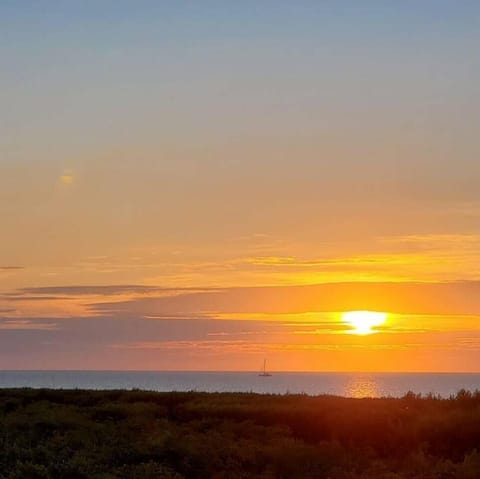 Sunrise balcony view