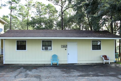 Ample parking space in front of The Shed