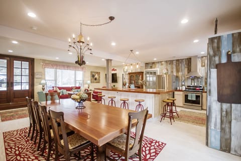 view of the large, open living area