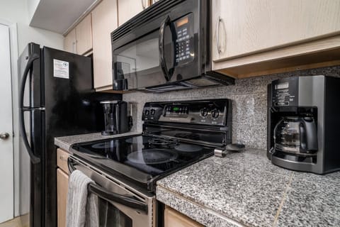 Ready for all your meals including a drip coffee maker and Keurig