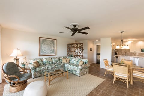 Pull out couch sleeps two more guests if needed.