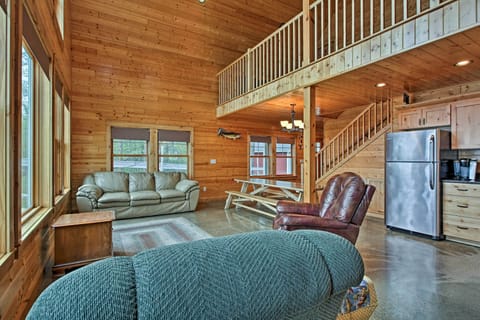 Natural light illuminates the space on sunny days.