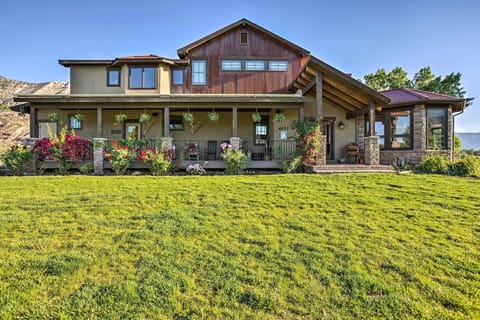 Escape to this oasis on the river to stay at this vacation rental house!