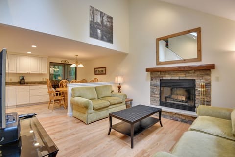 Pocono Lake Vacation Rental | 4BR | 2BA | 1,200 Sq Ft | Stairs to Access