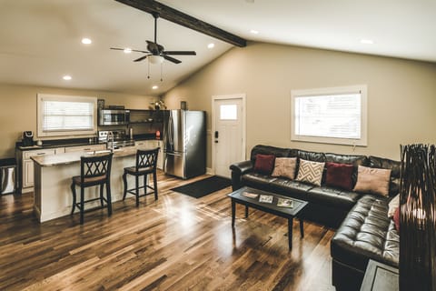 Open floors kitchen and living room