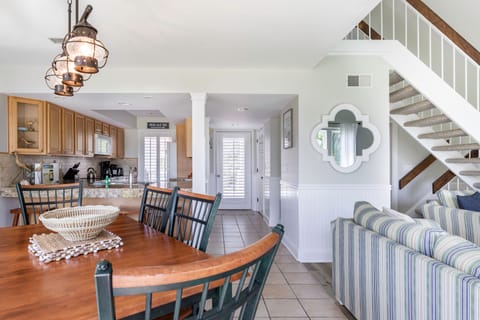 The open concept brings all living areas together.