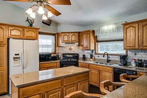 Updated appliances and full house water filter for pure fresh water