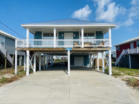 Fresh coat of paint and board & batten siding!