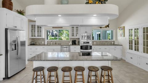 Fully equipped kitchen with modern appliances – AMI Beach House