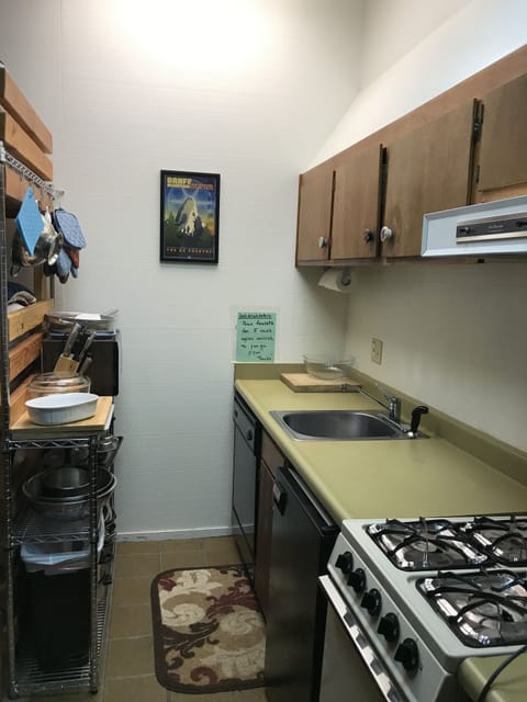 Well-supplied kitchen