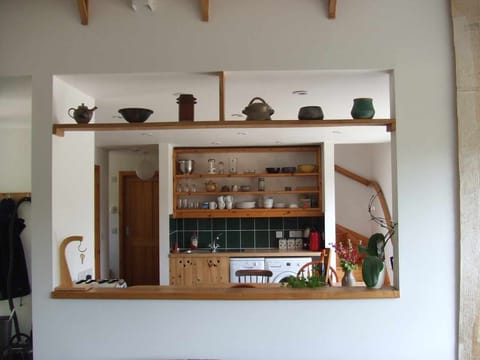 Kitchen as seen from living room