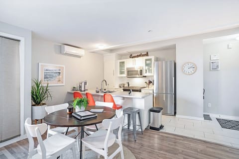 Kitchen and dining table