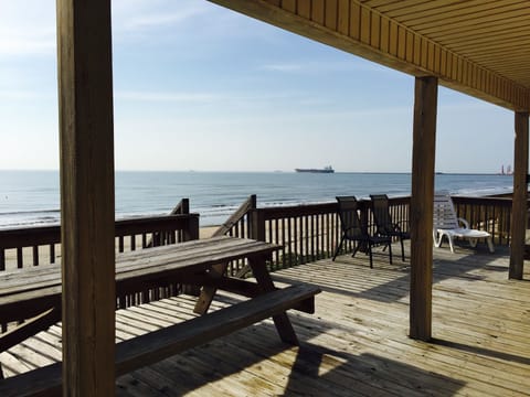 Ocean view from front deck
