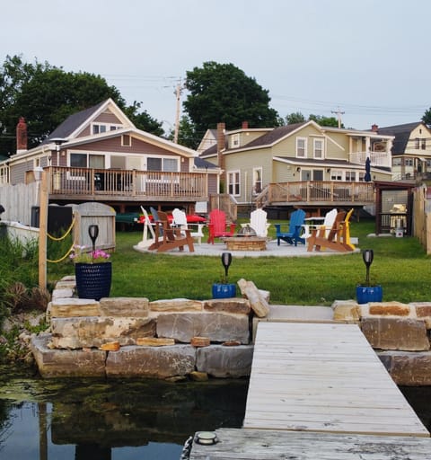 Waterfront, fish right from one our docks