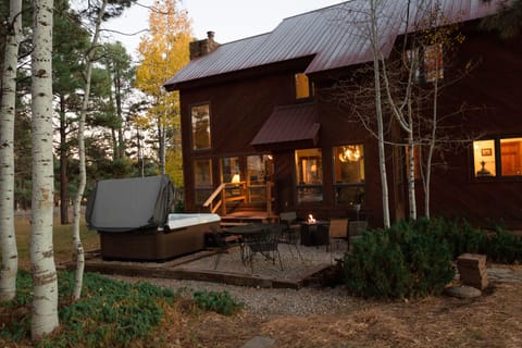 6 Person Hot Tub Patio Area