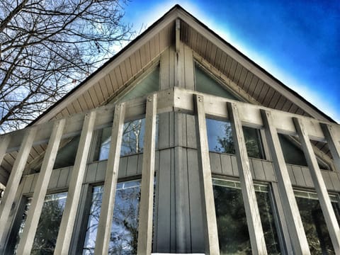 Back exterior - with mountain view