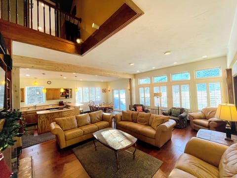 Open floor plan - exciting views on exterior deck!
