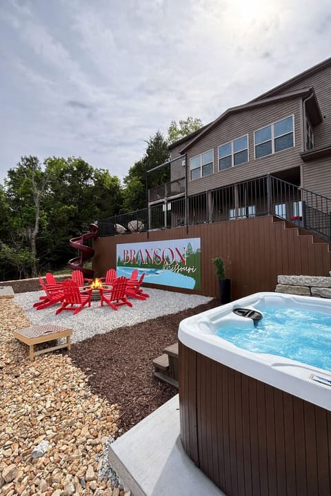 Brand new updates! Hot tub, firepit, slide, and more!
