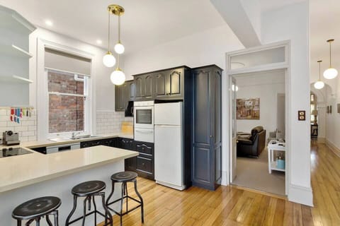 Whether preparing a quick snack or a gourmet meal, this fully equipped kitchen has everything you need for convenient and enjoyable cooking.