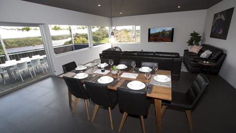 Dining Area + Living Room