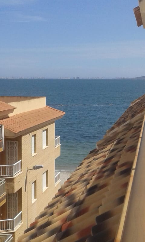 from roof patio .