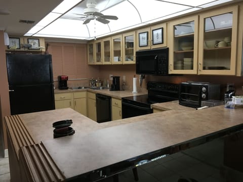 kitchen, sink dishwasher,stove,microwave