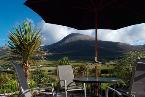 Spectacular Croagh Patrick view from sun deck
