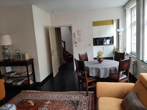 living eethoek open keuken 