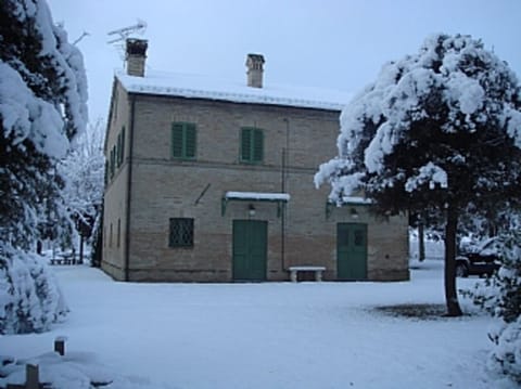 In winter. Buon Natale!